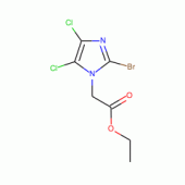 Ethyl 2-(2-bromo-4,5-dichloro-1H-imidazol-1-yl)acetate, 97%