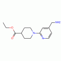 Ethyl 1-[4-(aminomethyl)pyrid-2-yl]piperidine-4-carboxylate , 97%