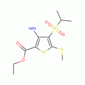 3-氨基-4-（异丙基磺酰基）-5-（甲硫基）噻吩-2-甲酸乙酯
