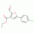 Ethyl 5-(4-chlorophenyl)-2-formyl-3-furoate , 97%