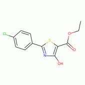 Ethyl 2-(4-chlorophenyl)-4-hydroxy-1,3-thiazole-5-carboxylate , 97%