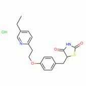 5-{4-[2-(5-Ethyl-pyridin-2-yl)-ethoxy]-benzyl}-thiazolidine-2,4-dione hydrochloride