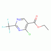 Ethyl 4-chloro-2-(trifluoromethyl)pyrimidine-5-carboxylate, 97%