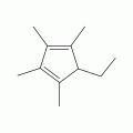 Ethyltetramethylcyclopentadiene, tech., mixture of isomers, 90%