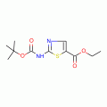 Ethyl 2-amino-1,3-thiazole-5-carboxylate, N-BOC protected 98%
