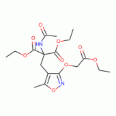 Ethyl 2-Acetamido-2-ethoxycarbonyl-3-[3-(ethoxycarbonylmethoxy)-5-methylisoxazol-4-yl]propanoate