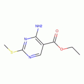 2-甲基巯基-4-氨基嘧啶-5-甲酸乙酯