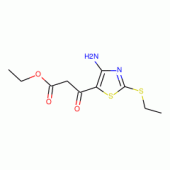 Ethyl 3-(4-amino-2-ethylthiothiazol-5-yl)-3-oxopropanoate