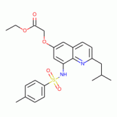 Ethyl 2-(2-Isobutyl-6-quinolyloxy-8-p-toluenesulfonamido)acetate