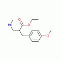 Ethyl 3-(4-methoxy-phenyl)-2-methylaminomethyl-propionate