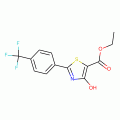 Ethyl 4-hydroxy-2-[4-(trifluoromethyl)phenyl]thiazole-5-carboxylate