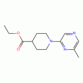 Ethyl 1-(6-methylpyrazin-2-yl)piperidine-4-carboxylate, 97%