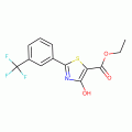 Ethyl 4-hydroxy-2-[3-(trifluoromethyl)phenyl]-1,3-thiazole-5-carboxylate, 97%