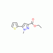 Ethyl 1-methyl-5-thien-2-yl-1H-pyrazole-3-carboxylate , 97%