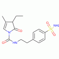 4-[2-[(3-Ethyl-4-methyl-2-oxo-3-pyrrolin-1-yl)carboxamido]ethyl]benzenesulfonamide
