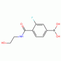 3-Fluoro-4-[(2-hydroxyethyl)carbamoyl]benzeneboronic acid 98%