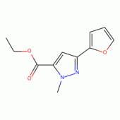 Ethyl 3-(2-furyl)-1-methyl-1H-pyrazole-5-carboxylate, 97%