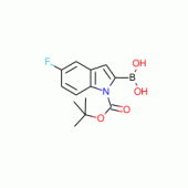 5-Fluoro-1H-indole-2-boronic acid, N-BOC protected 95%