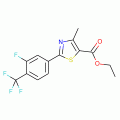 Ethyl 2-[3-Fluoro-(trifluoromethyl)phenyl]-4-methyl-thiazole-5-carboxylate
