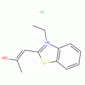 3-ETHYL-2-(2-HYDROXY-1-PROPENYL)BENZO-TH IAZOLIUM CHLORIDE, 98%