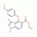 Ethyl 4-(4-methoxyphenoxy)-1,3-dimethyl-1H-pyrazolo[3,4-b]pyridine-5-carboxylate