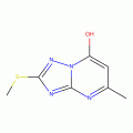 7-Hydroxy-5-methyl-2-methylthio-s-triazolo[1,5-a]pyrimidine