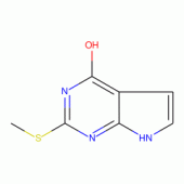 4-Hydroxy-2-(methylthio)-7H-pyrrolo[2,3-d]pyrimidine
