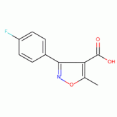 3-(4-氟苯基）-5-甲基-4-异恶唑羧酸