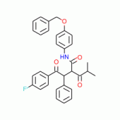 2-[2-(4-Fluorophenyl)-2-oxo-1-phenyl-ethyl]-4-methyl-3-oxo-pentanoic Acid, (4-Benzyloxy-phenyl)-amide