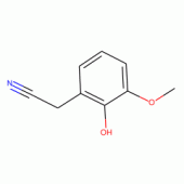 2-Hydroxy-3-methoxyphenylacetonitrile