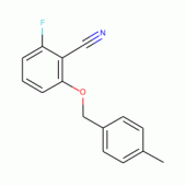 2-Fluoro-6-[(4-methylbenzyl)oxy]benzonitrile, 97%