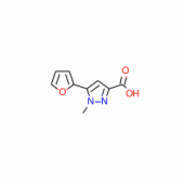 5-(2-Furyl)-1-methyl-1H-pyrazole-3-carboxylic acid, 97%