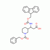 3-N-Fmoc-amino-3-(3'-Cbz)piperidine-propionic acid