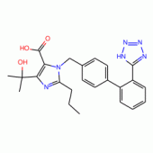 5-(1-Hydroxy-1-methylethyl)-2-propyl-3-[2'-(1H-tetrazol-5-yl)-biphenyl-4-ylmethyl]-3H-imidazole-4-carboxylic acid 5-methyl-2-oxo-[1,3]dioxol-4-ylmethy