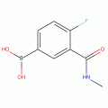 4-Fluoro-3-(methylcarbamoyl)benzeneboronic acid 96%