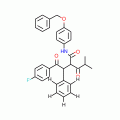 2-[2-(4-Fluorophenyl)-2-oxo-1-phenyl-d5-ethyl]-4-methyl-3-oxo-pentanoic Acid, (4-Benzyloxy-phenyl)-amide