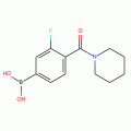 3-Fluoro-4-(piperidin-1-ylcarbonyl)benzeneboronic acid 98%
