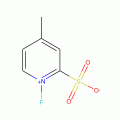 N-Fluoro-4-methylpyridinium-2-sulphonate