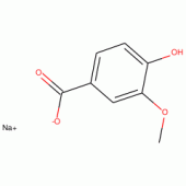4-Hydroxy-3-methoxybenzoic Acid Sodium Salt