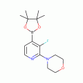 3-Fluoro-2-(4-morpholino)pyridine-4-boronic acid pinacol ester