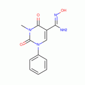 N'-Hydroxy-3-methyl-2,4-dioxo-1-phenyl-1,2,3,4-tetrahydropyrimidine-5-carboximidamide , 97%