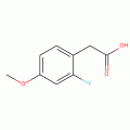 2-Fluoro-4-methoxyphenylacetic acid