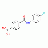 4-[(4-Fluorophenyl)aminocarbonyl]benzeneboronic acid 97%