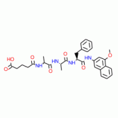 GLUTARYL-ALA-ALA-PHE 4-METHOXY-B-*NAPHTH YLAMIDE