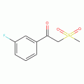 3'-Fluoro-2-(methylsulphonyl)acetophenone