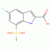 5-Fluoro-7-(methylsulphonyl)-1H-indole-2-carboxylic acid