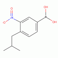 4-Isobutyl-3-nitrobenzeneboronic acid 97%