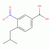 4-Isobutyl-3-nitrobenzeneboronic acid 97%