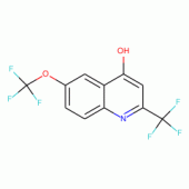 4-Hydroxy-6-(trifluoromethoxy)-2-(trifluoromethyl)quinoline 97%