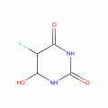 HYDROURACIL, (+-)-CIS-5-FLUORO-6-HYDROXY